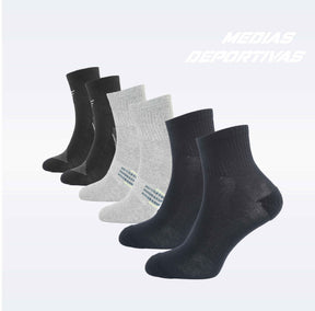 PACK DE 3 MEDIAS TENNIS