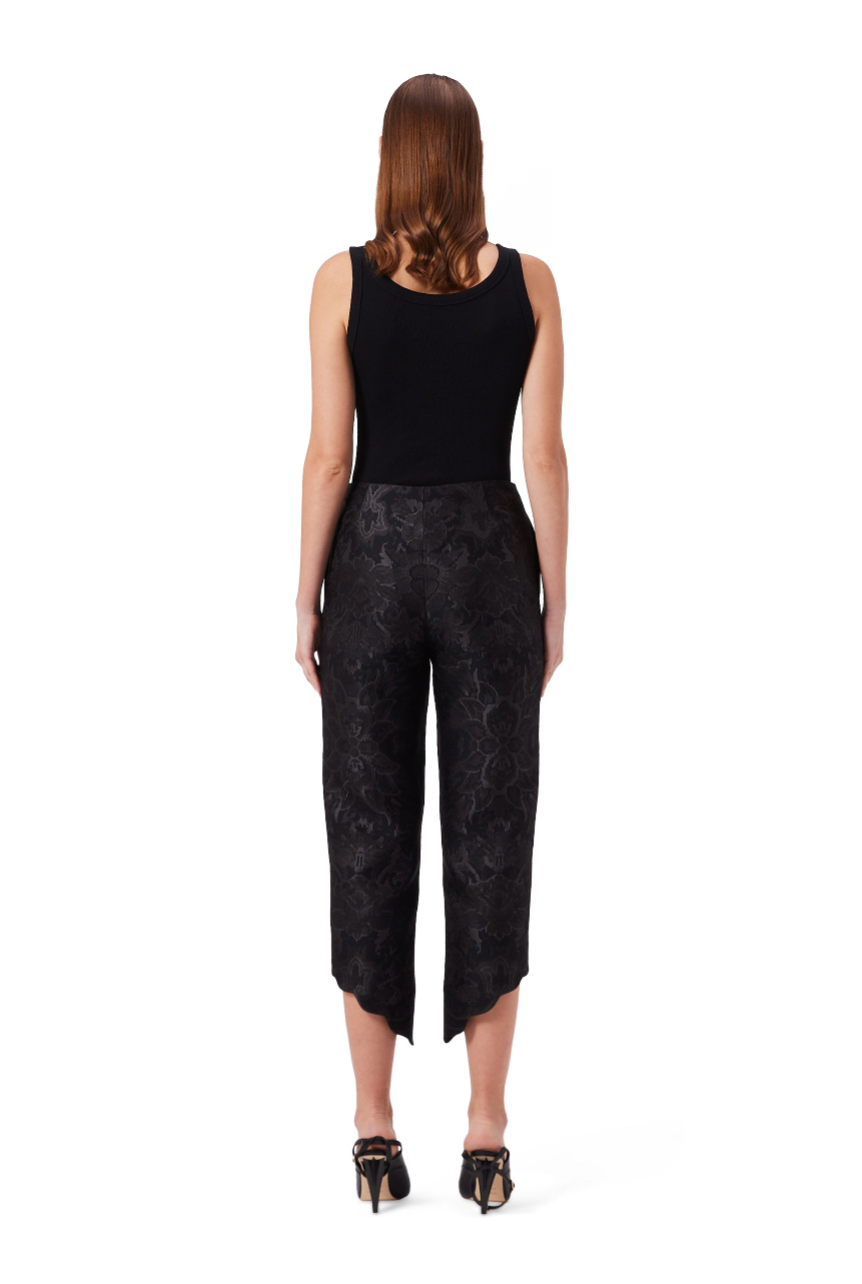 Bract Trousers in Black Elysium
