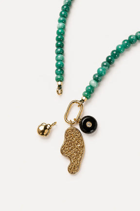 Riviera Sculptural Charm Necklace