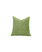 Floral Hand Made Unique Block Print Boho Pure Linen Pillow Cover- Tarangini