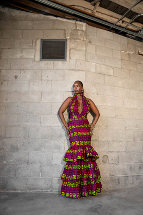 WUNMI Mermaid Maxi Infinity Dress