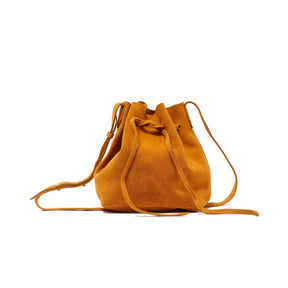 Courtesy Suede Crossbody Bag