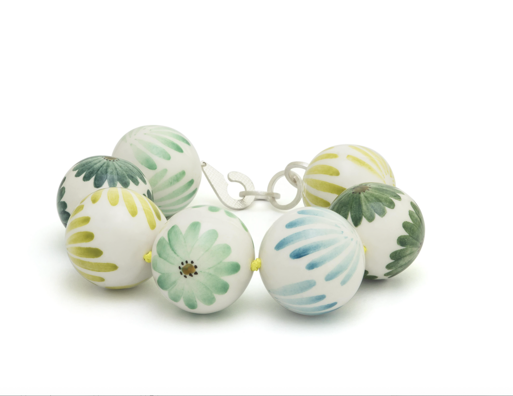 CARMEN Hand-Painted Ceramic Bracelet