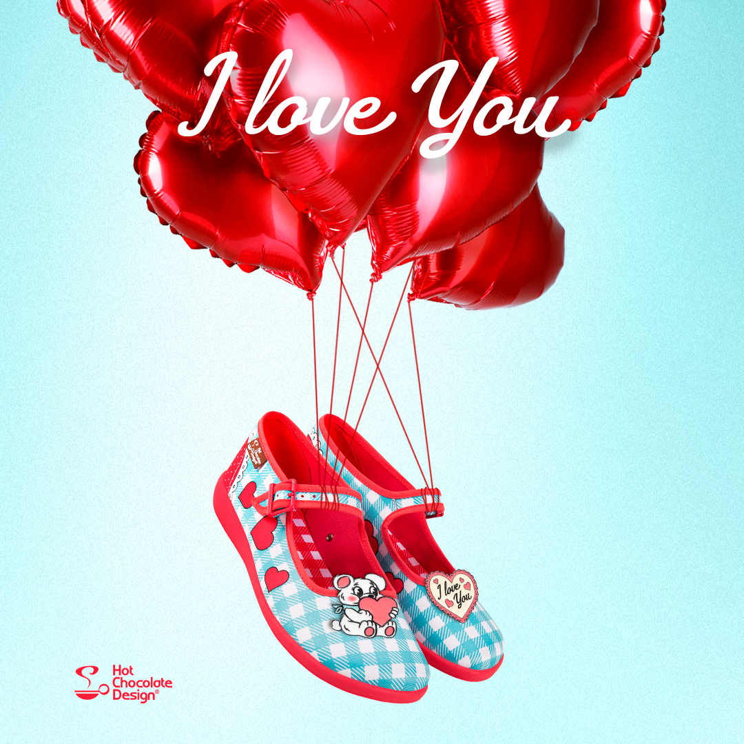 I Love You Women's Mary Jane Flat