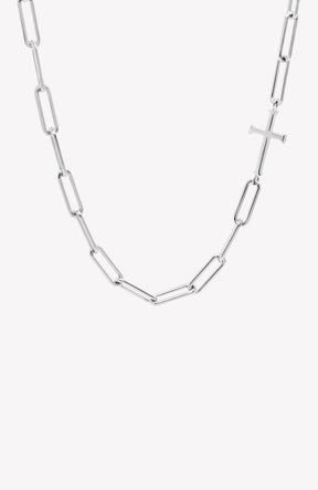 Chain Breaker Cross Necklace