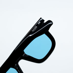 Zid Sunglasses with Black Frame & Light Blue Lens