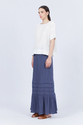 Carin Blouse | Ivory