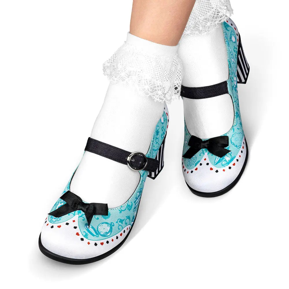 Alice Mid Heel Mary Jane Pumps