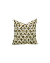 Handmade Stylish Block Print Boho Pure Linen Pillow Cover- Ganda Pushp