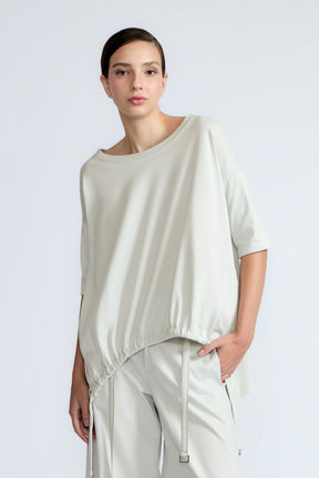 Amaya Asymmetric Buckle Top