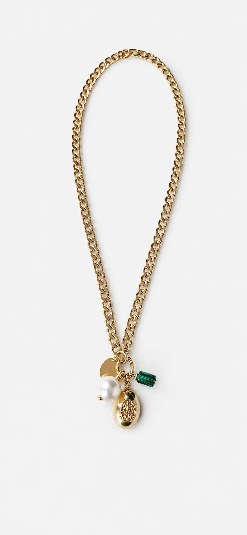 Perla Charm Necklace