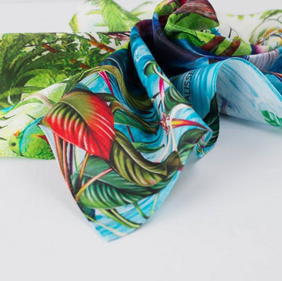 heron handkerchief