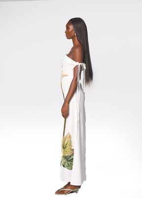 SIA DRESS- OFF WHITE MAGNOLIA