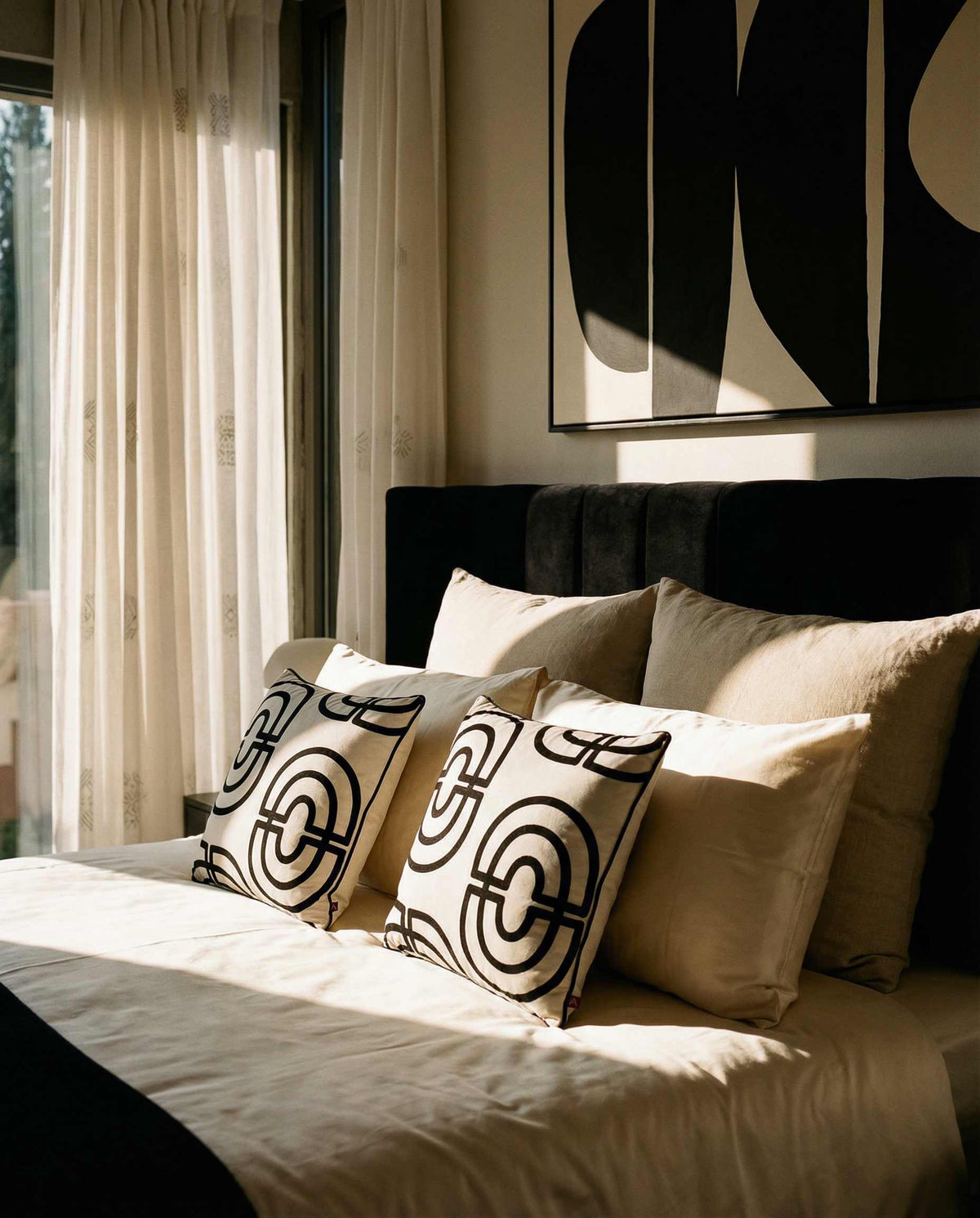 Krado Throw Pillow in Soft Velvet