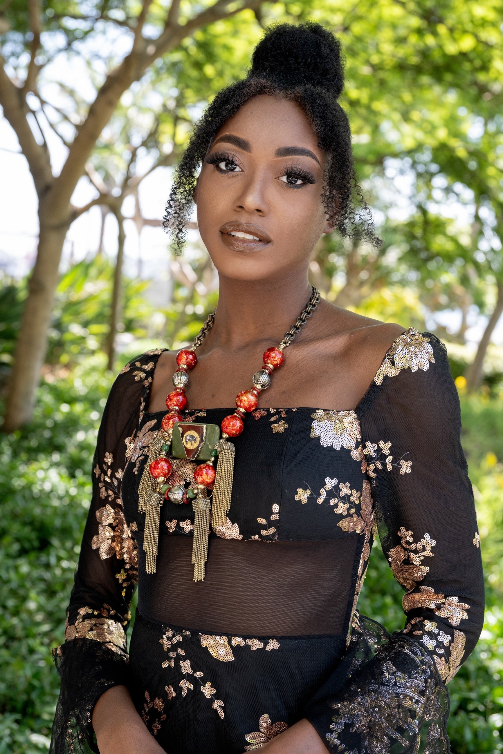 Tembo Tassel Necklace