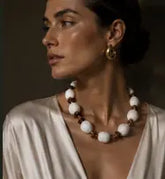 Orbic Ceramic Necklace