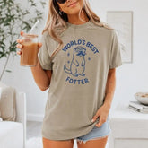 World's Best Fotter Otter Father Graphic T-Shirt