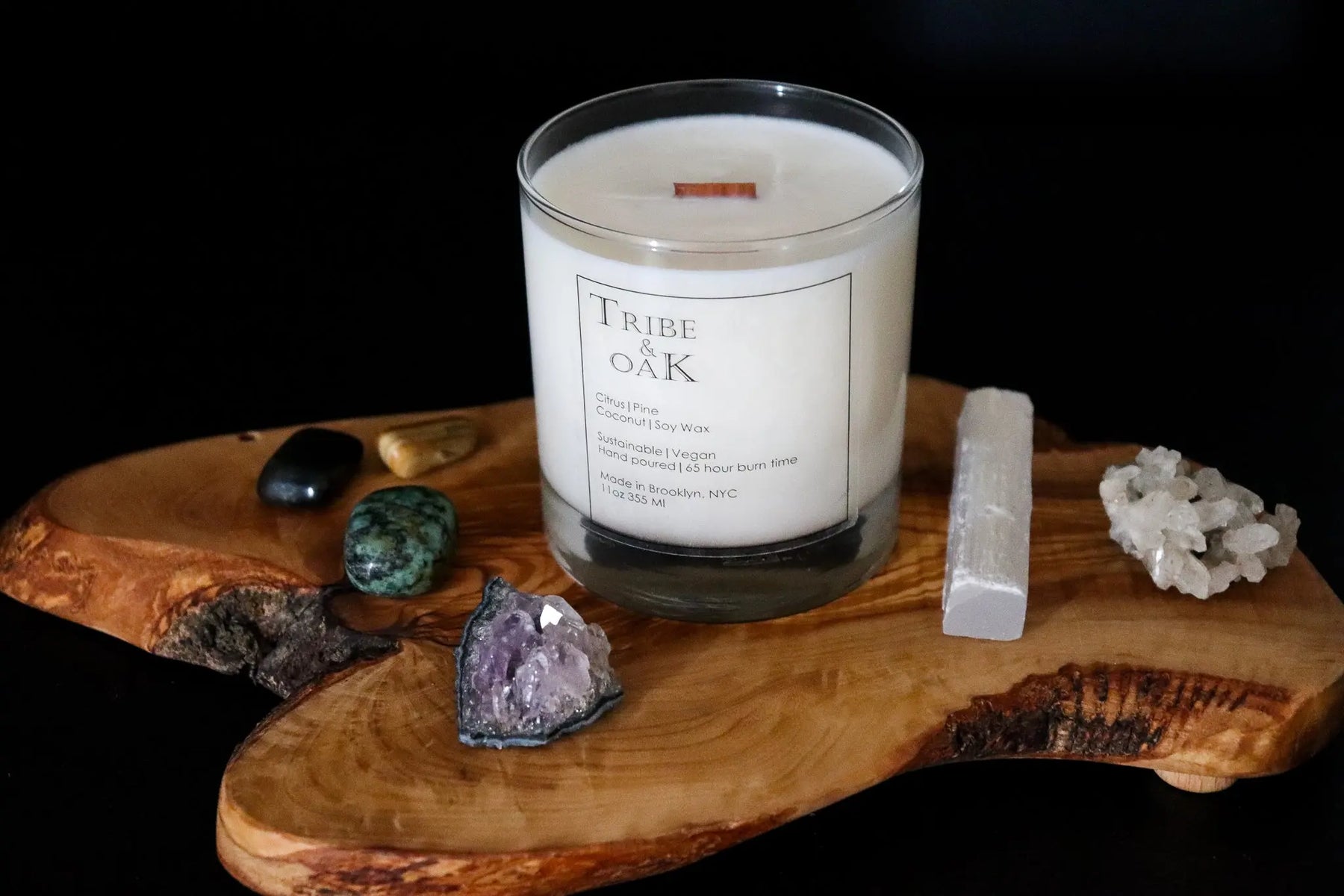 Citrus Pine Coconut-Soy Candle