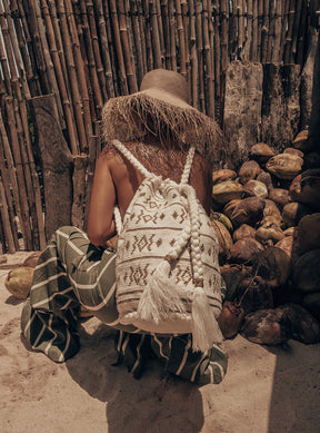 Tula Wayuu Gold Luxe Mochila