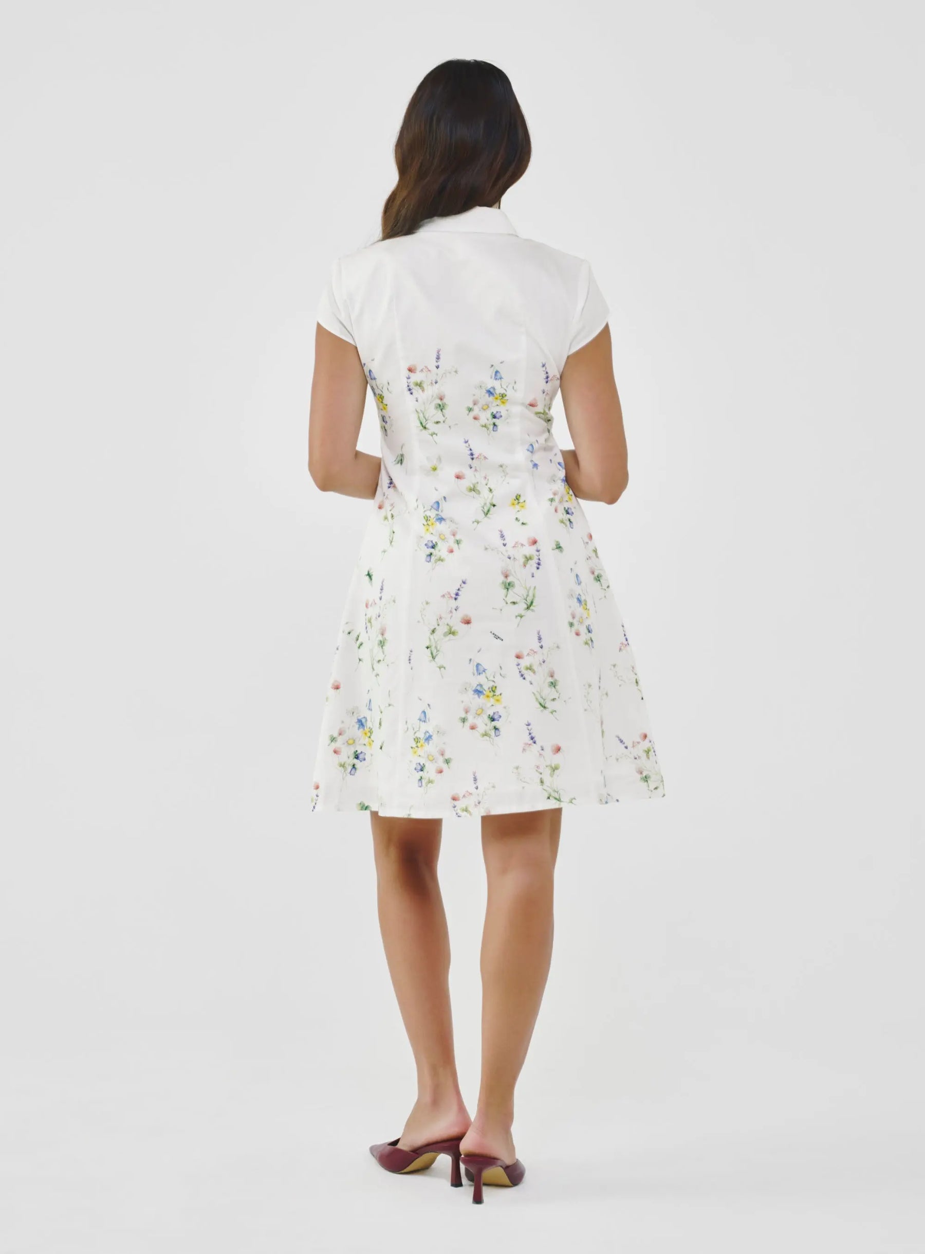Floral Cotton-Poplin Dress