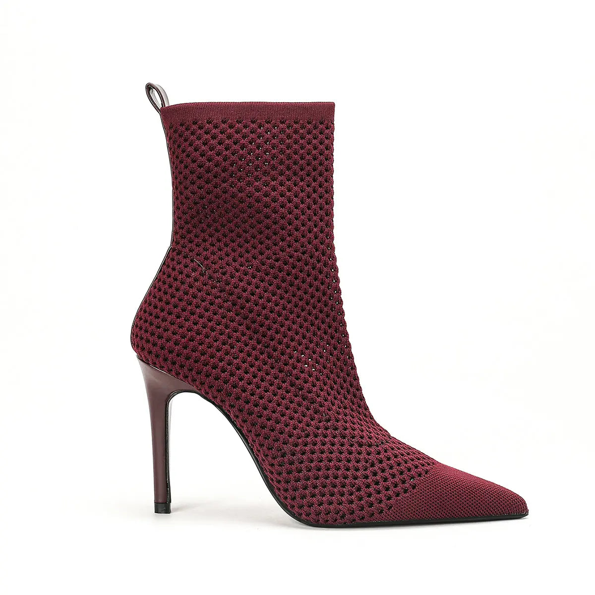 Brooklyn Knit Point Boot