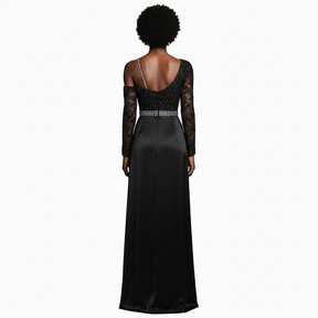The Baroque Noir Gown