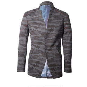 Camouflage blazer