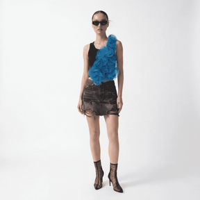 Floral Applique Tank Top