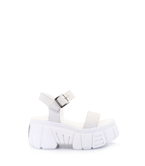 Stylish White Platform Sandals Jochu