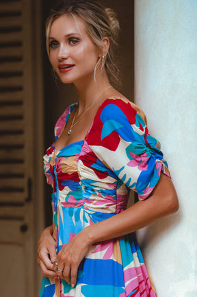 Lilit Midi Dress - Havana