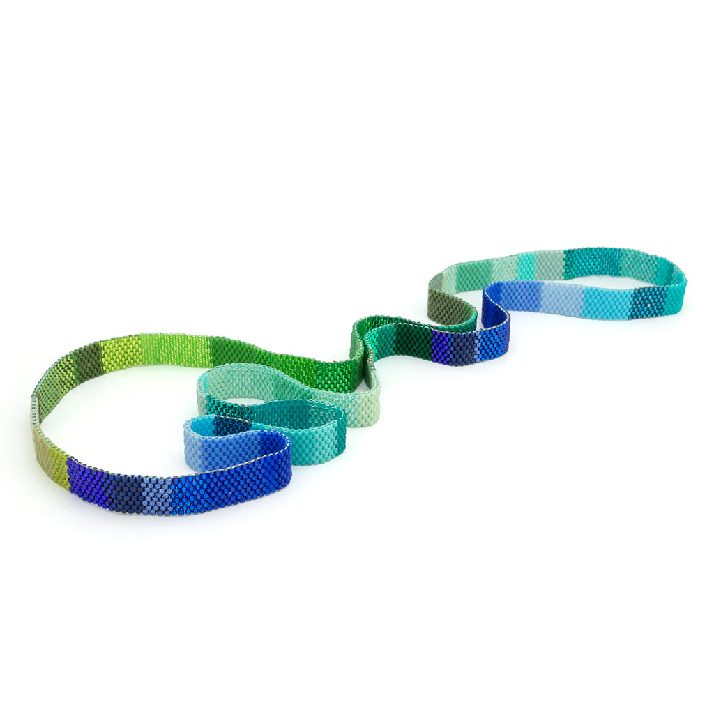 COLOR GEOMÉTRICO Miyuki PI Pattern Necklace