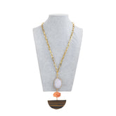 Arc Necklace (Brown)