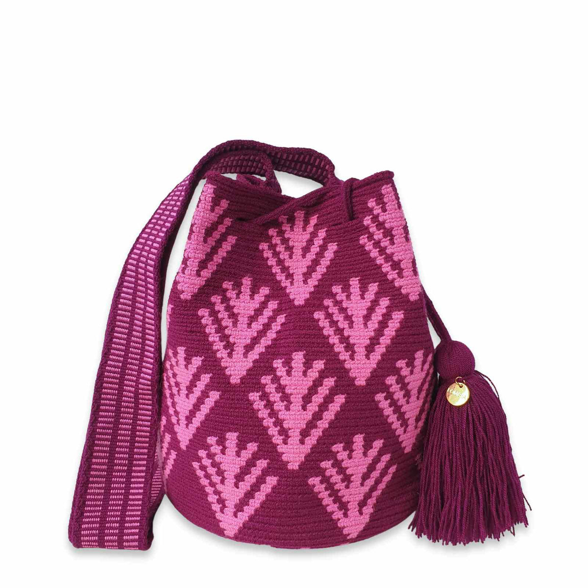 Palma Wayuu Bag (Berry)