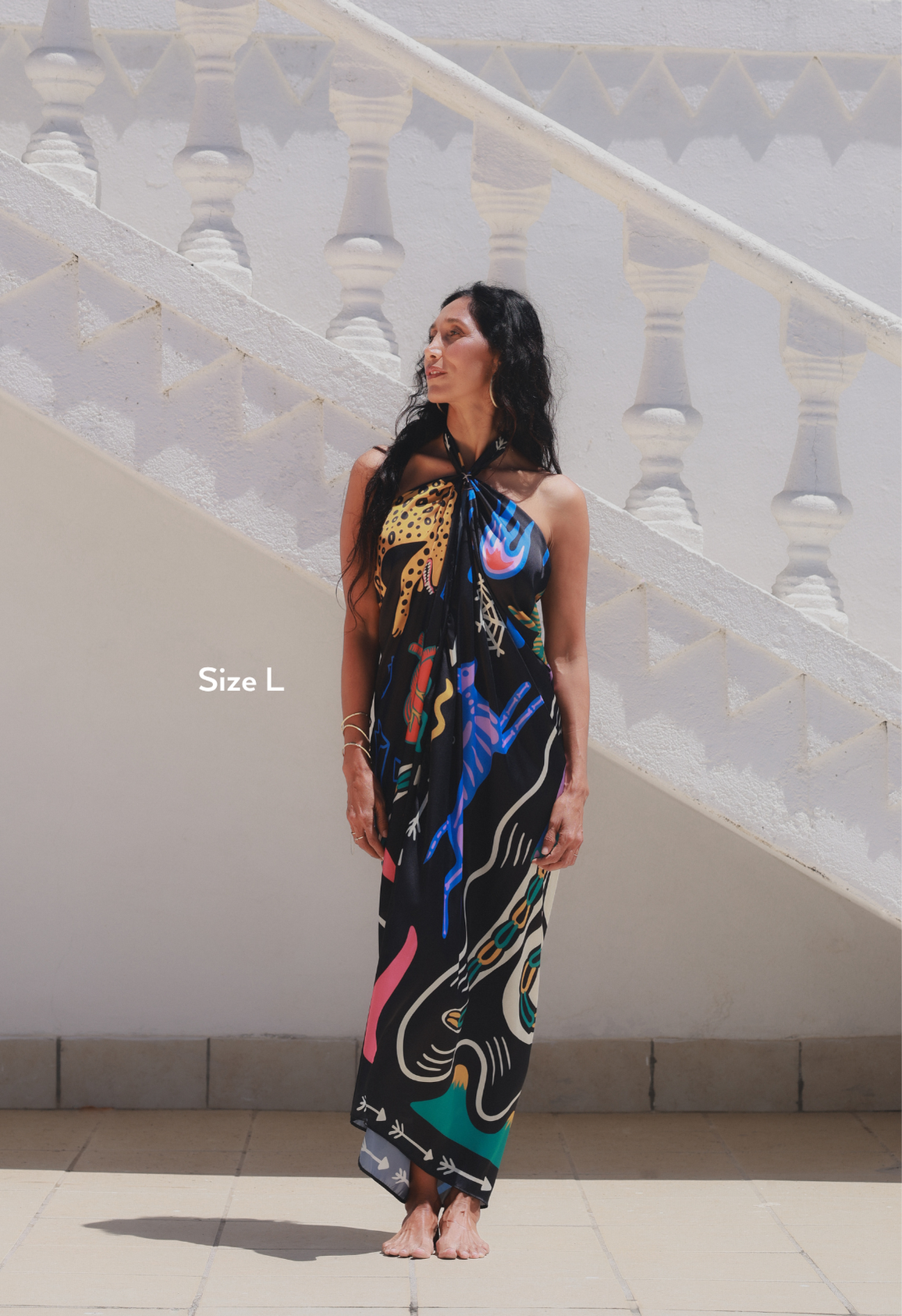Scarf - Sarong "Inframundo"