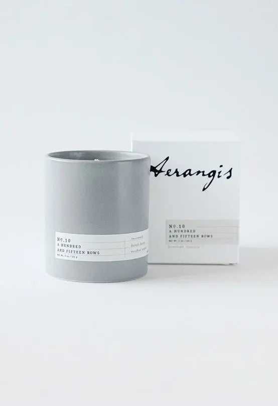 No. 10 A Hundred And Fifteen Rows Scented Candle