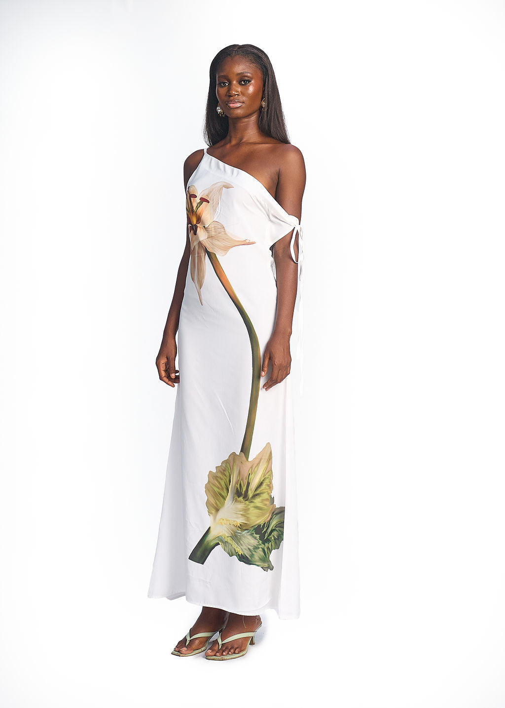 SIA DRESS- OFF WHITE MAGNOLIA