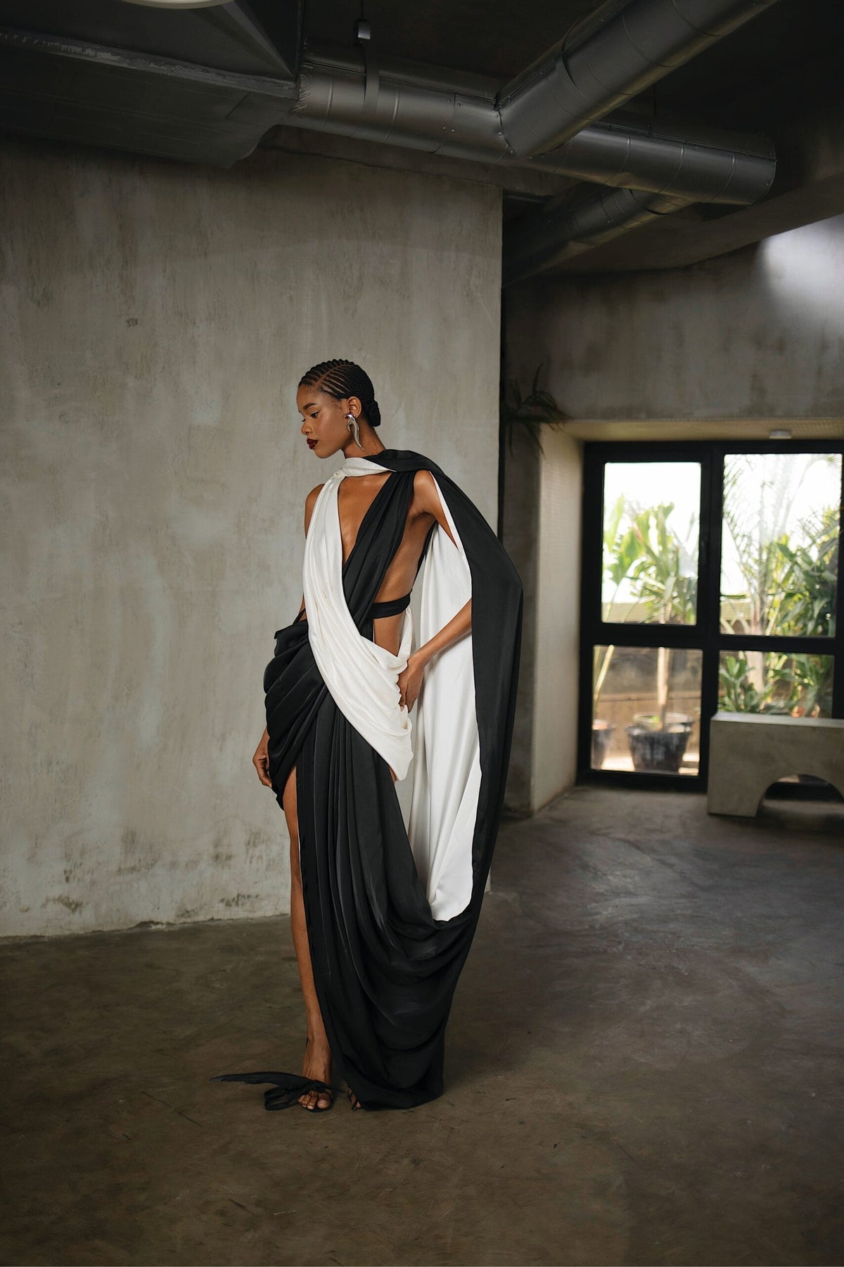 Blanc De Noir Dress