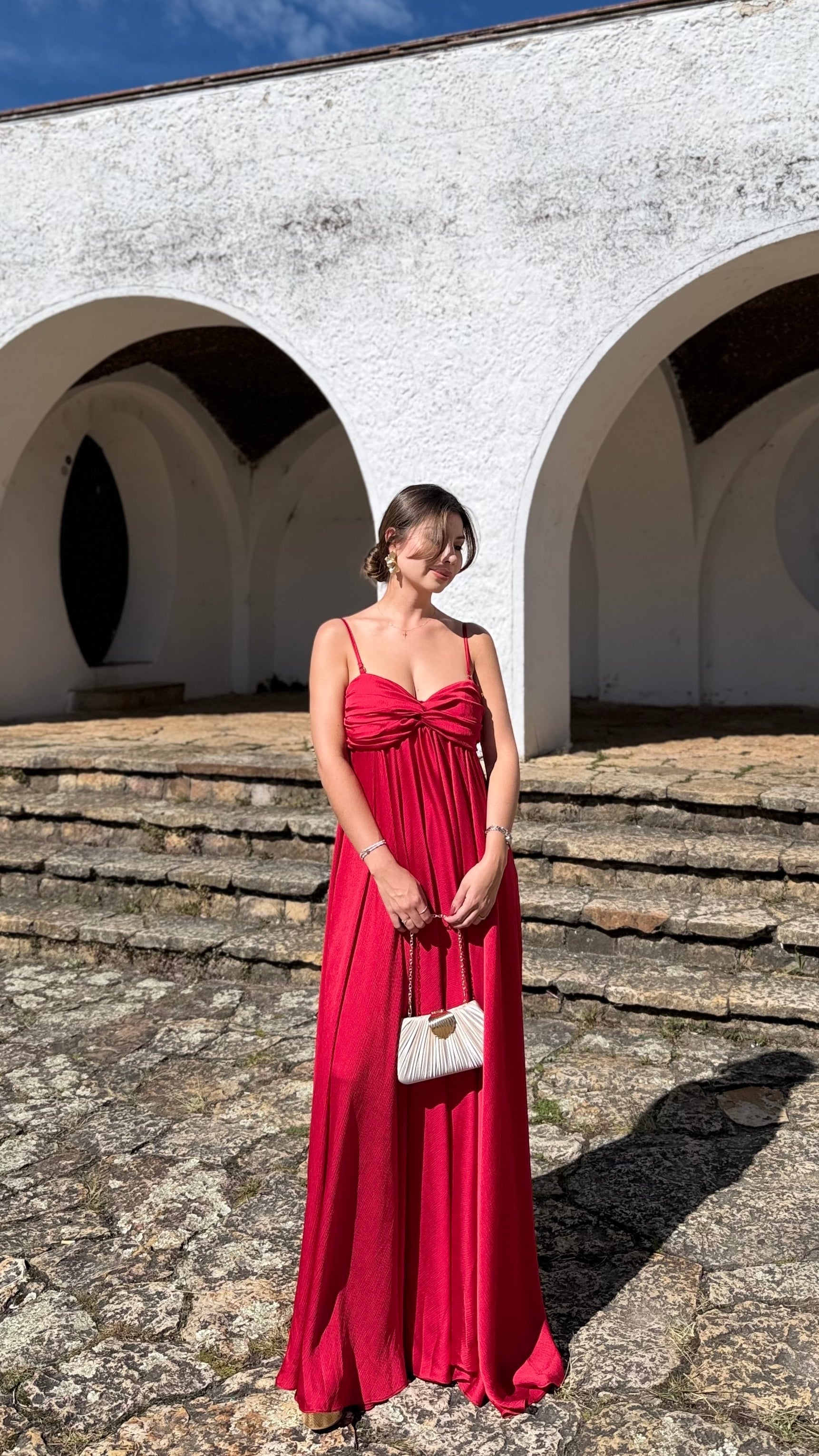 Vestido Princesa Rojo