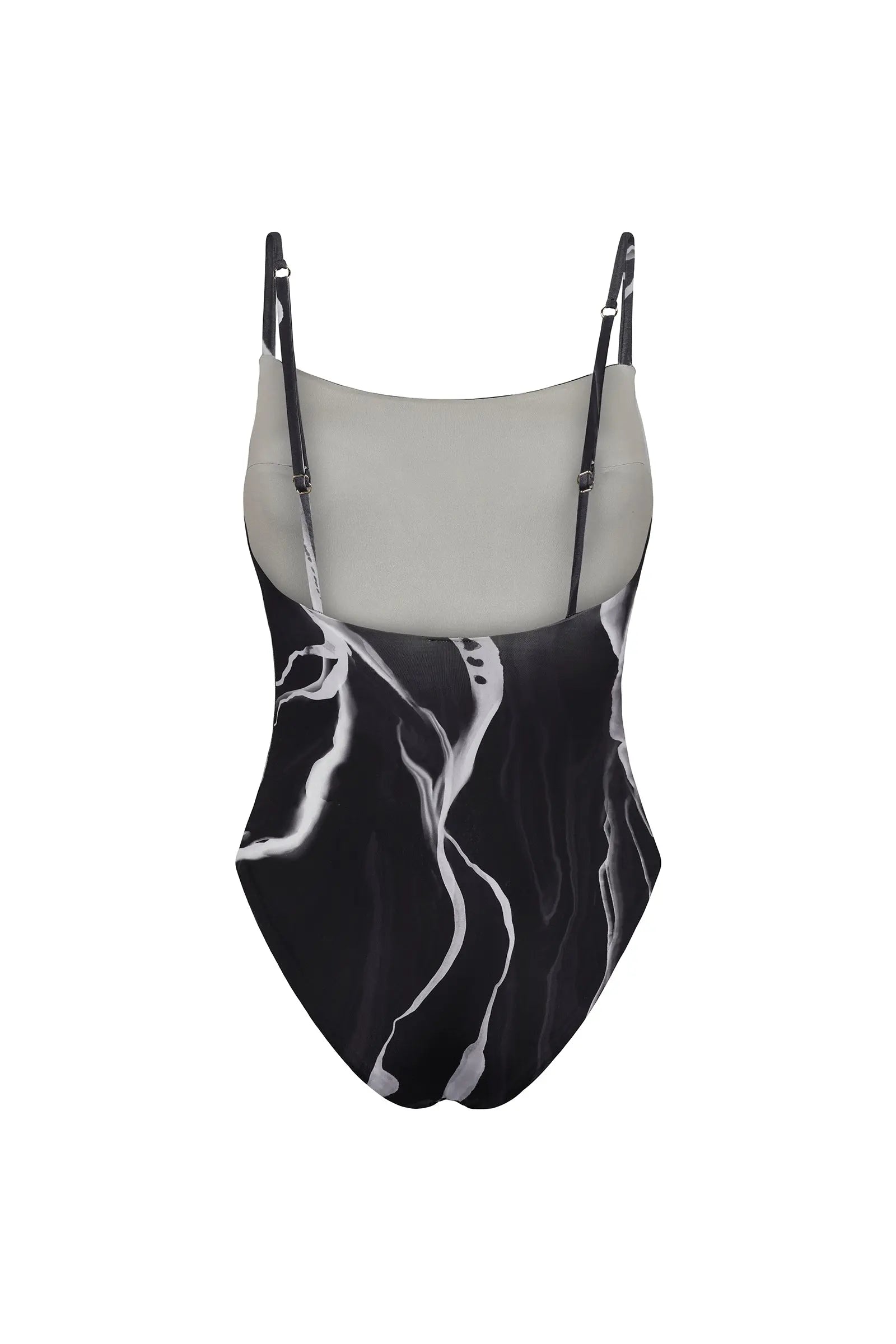 TIERRA One Piece Print Negro