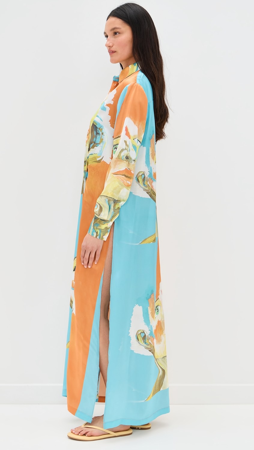 Kesi Maxi Shirt Dress
