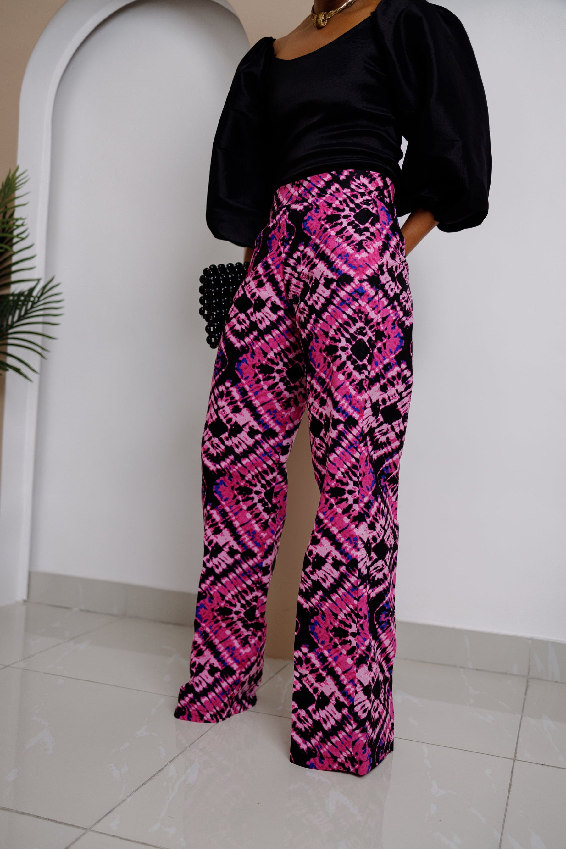 Ugwukaego Ankara Wide-Leg Pant