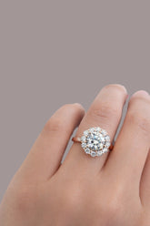 14ct Yellow gold Diamond Ring