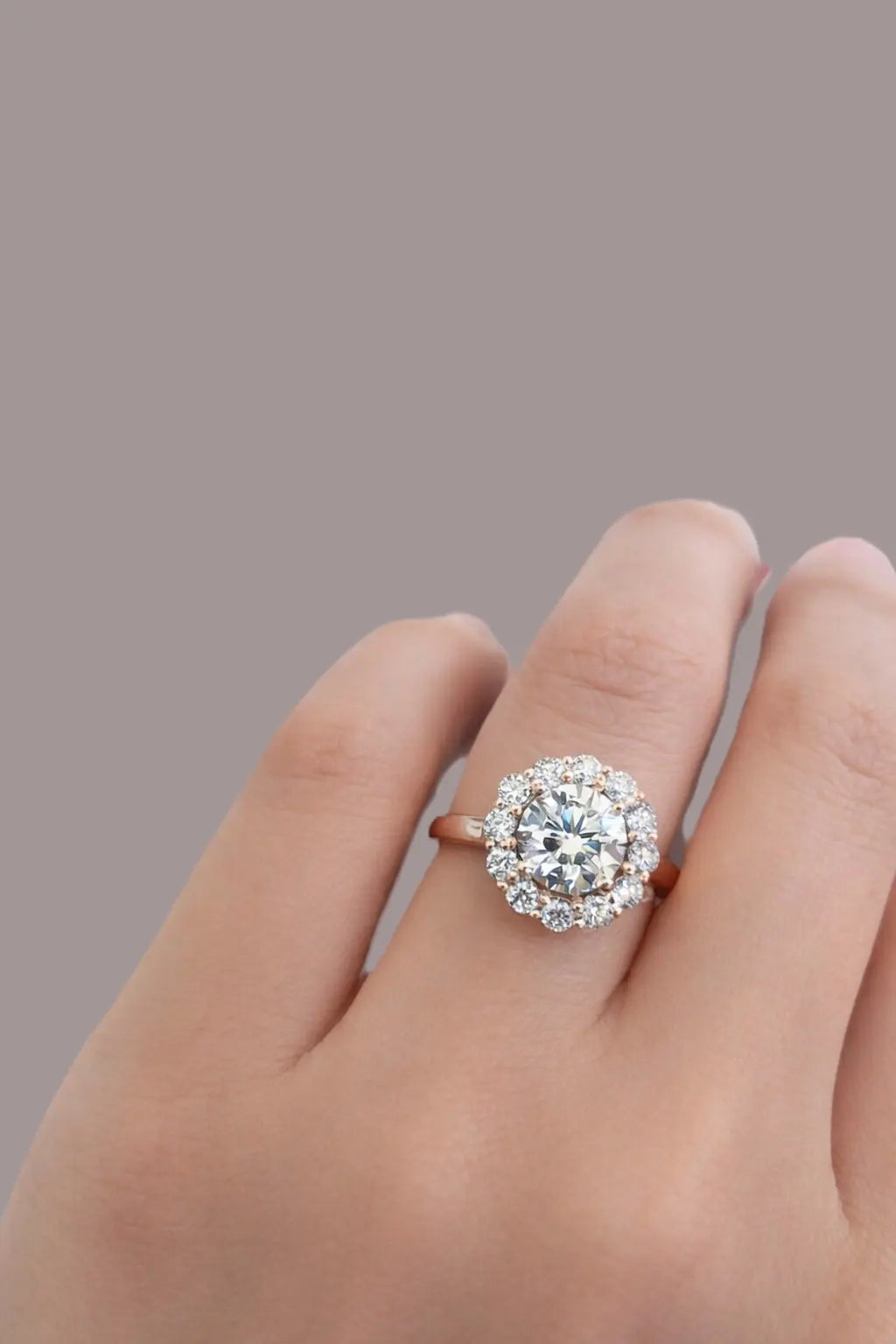 14ct Yellow gold Diamond Ring