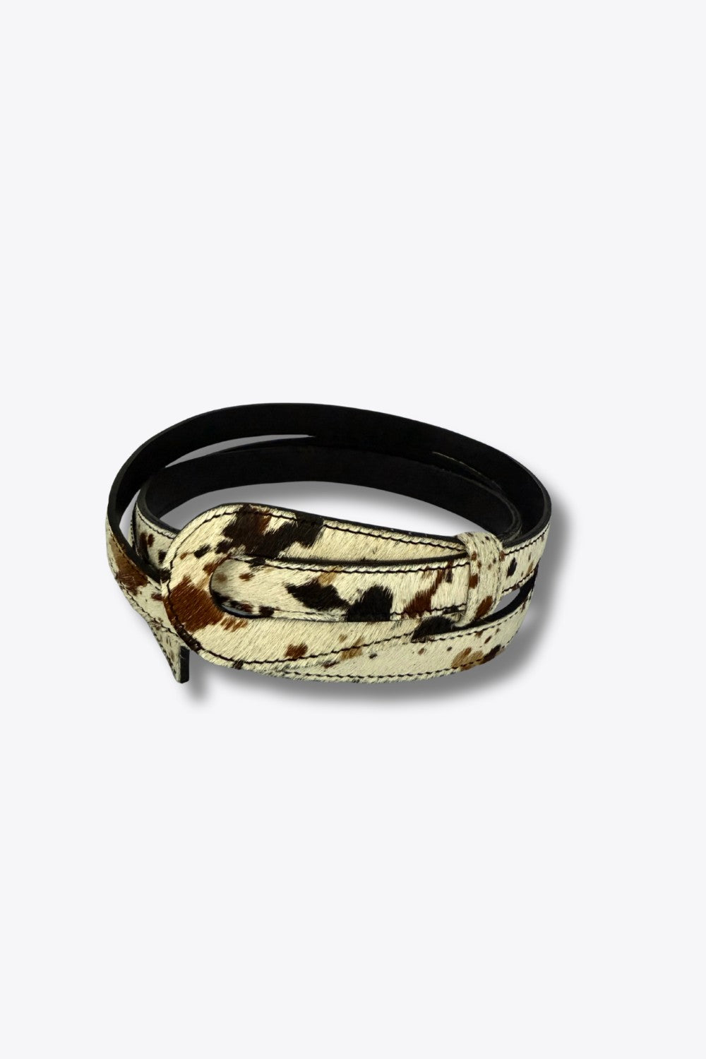 Pampa Belt – Hair-on Leather
