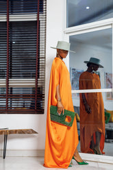Idemili Elegant Duchess Kaftan Maxi Dress – Handcrafted with Royalty in Mind