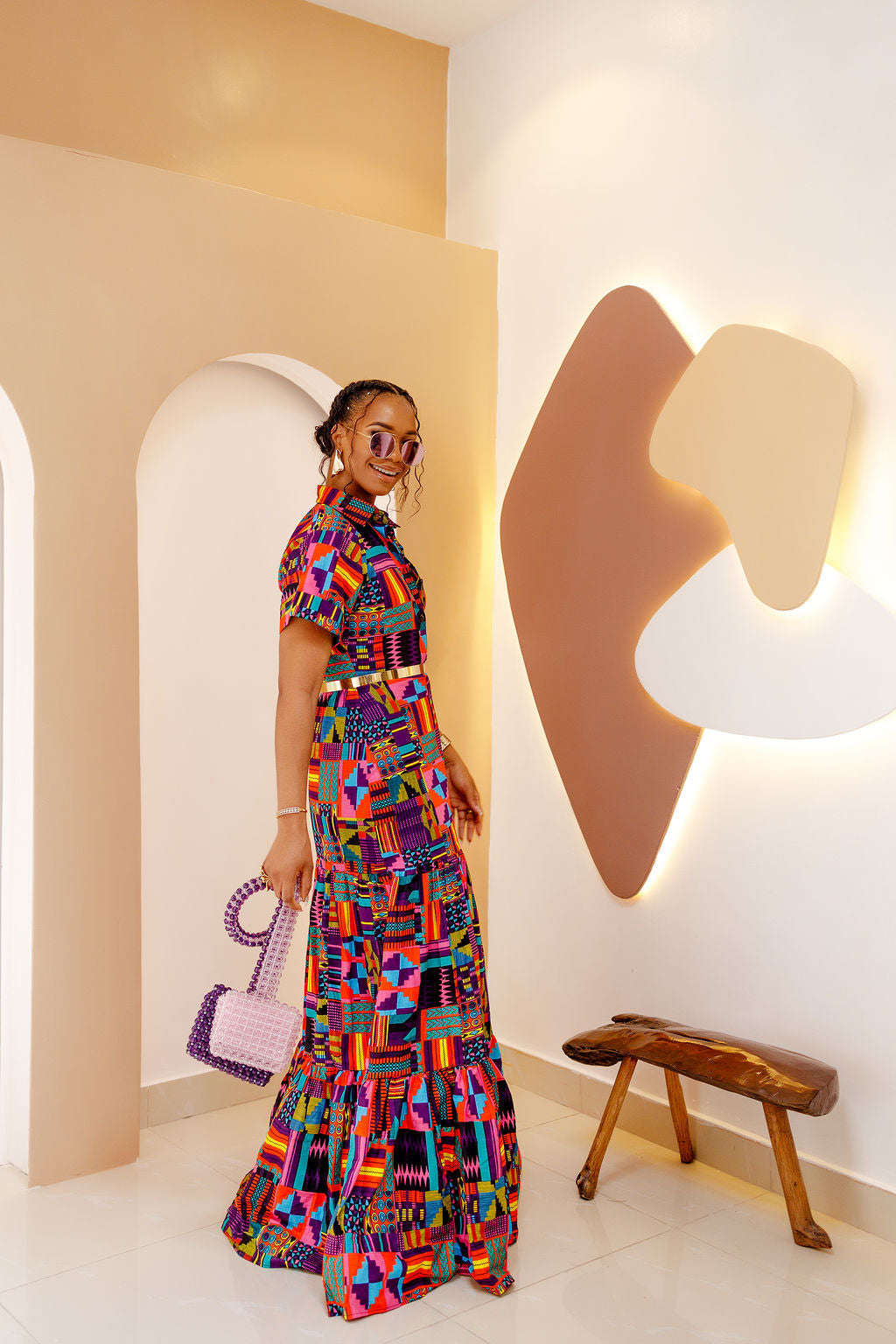 Itali Kaftan Maxi Dress
