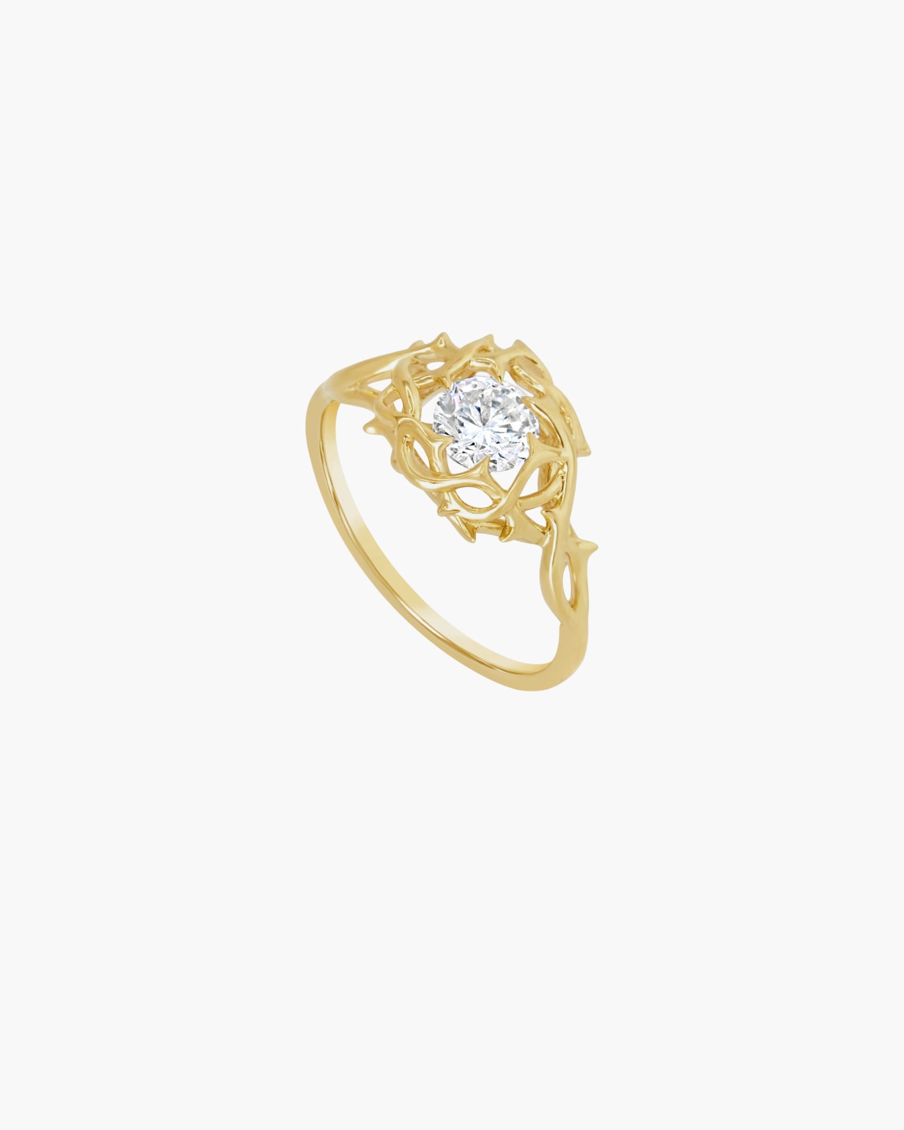 Crown Of Thorns Statement Ring