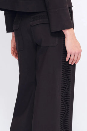 Parker Straight-Leg Trouser | Black