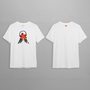 Autumn Hand-Embroidered Organic Cotton T-Shirt