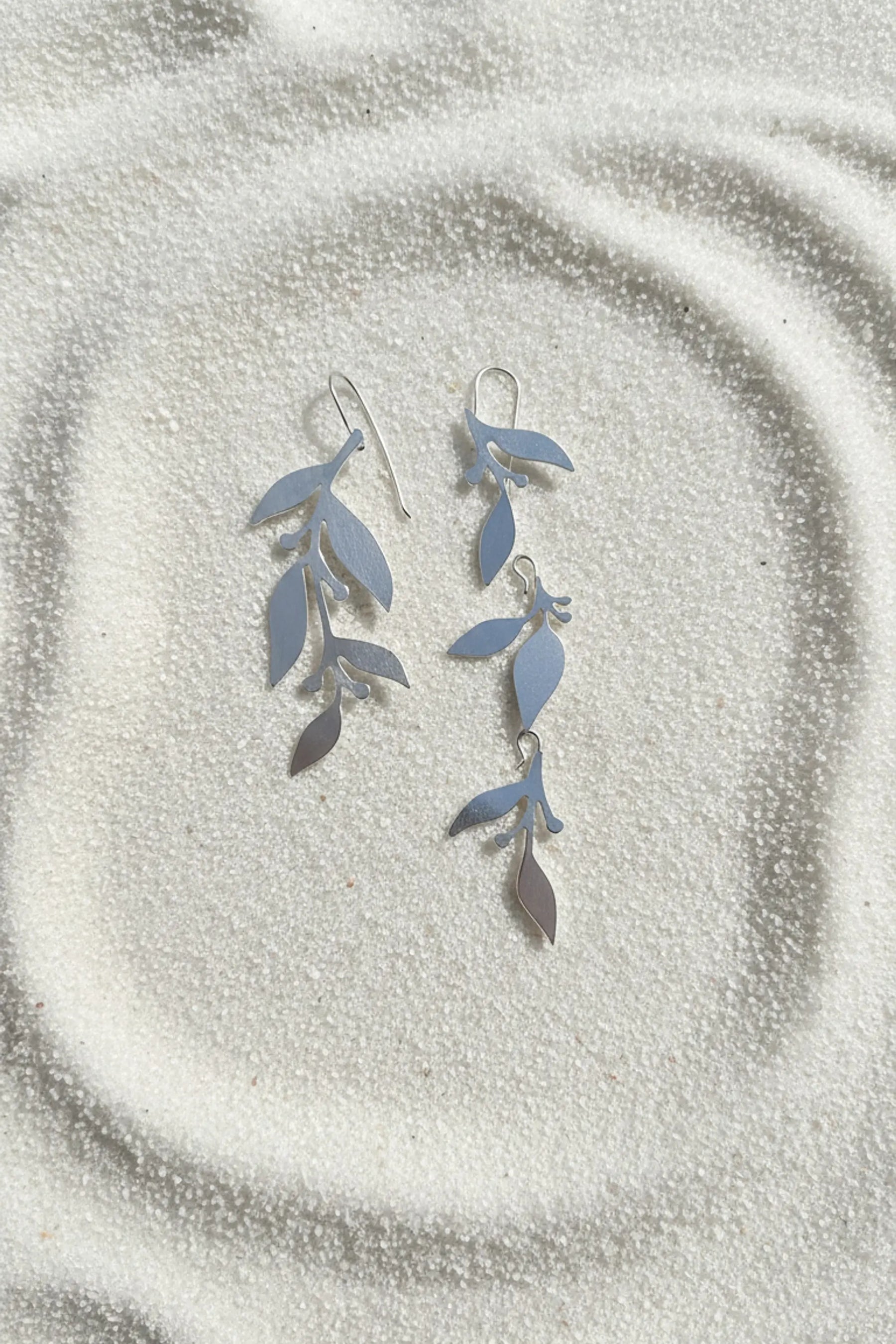Climbing Vine Convertible Leaf Earrings
